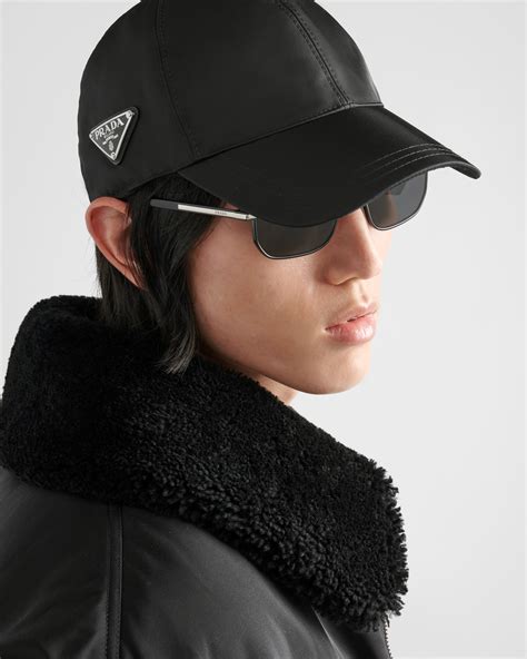 prada cap|prada re nylon baseball cap.